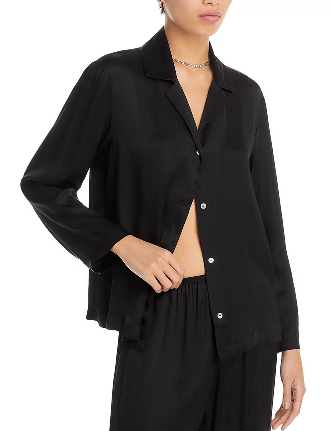 Donni Long Sleeve Button Front Shirt