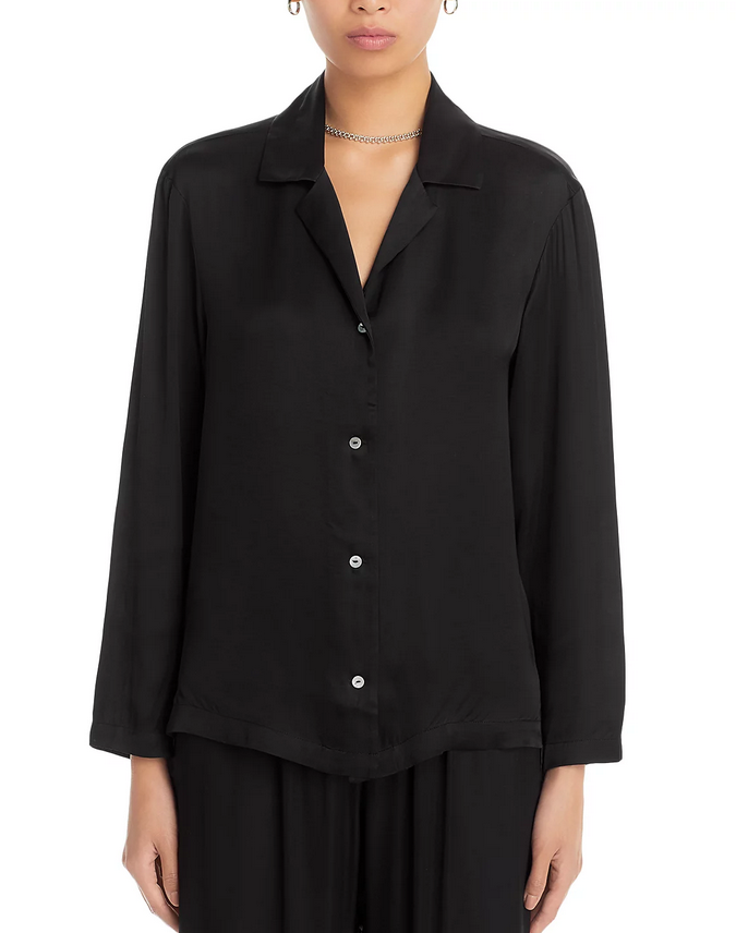 Donni Long Sleeve Button Front Shirt