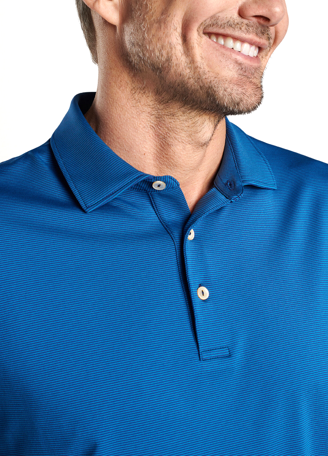 Peter Millar MEN Crown Sport Jubilee Short Sleeve Knit Polo Shirt