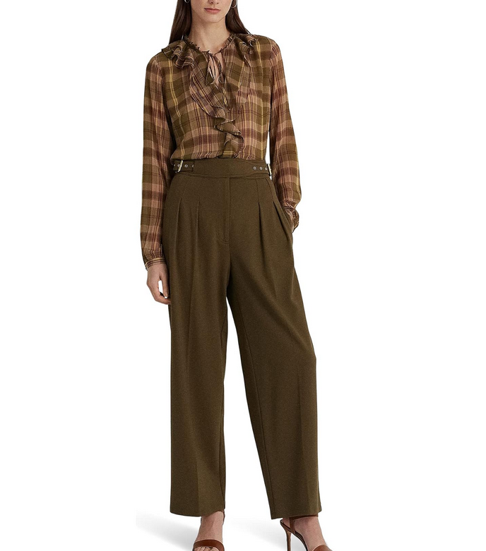 LAUREN Ralph Lauren Yunstan Long Sleeve Blouse