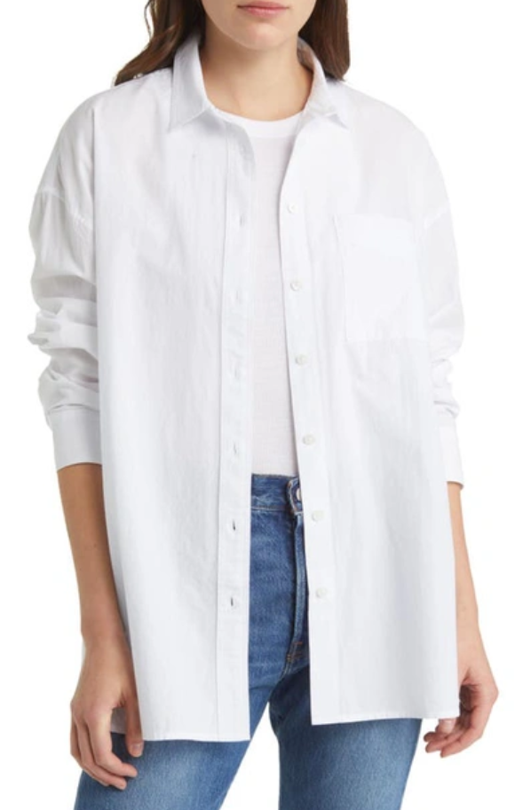Madewell Oversized Patch Pocket Shirt