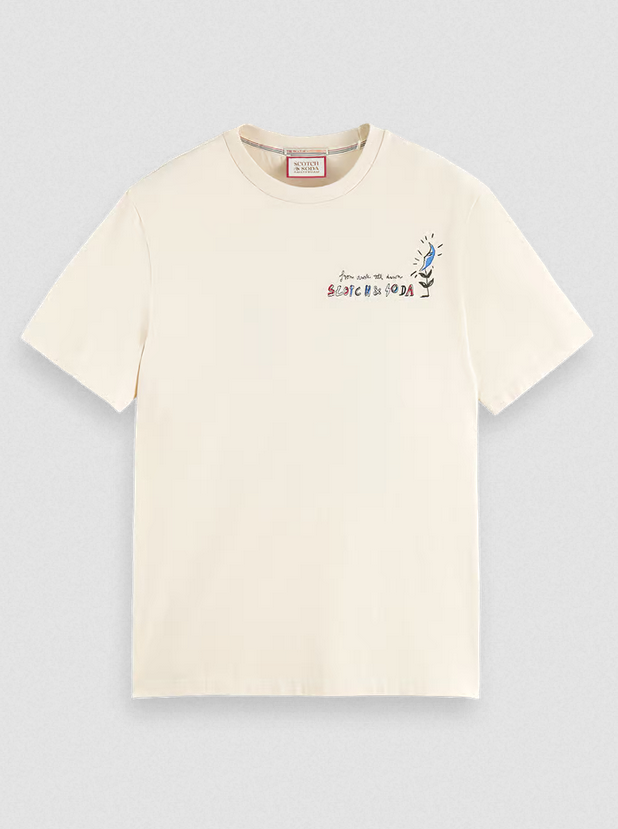 Scotch & Soda Music Artwork Graphic Tee