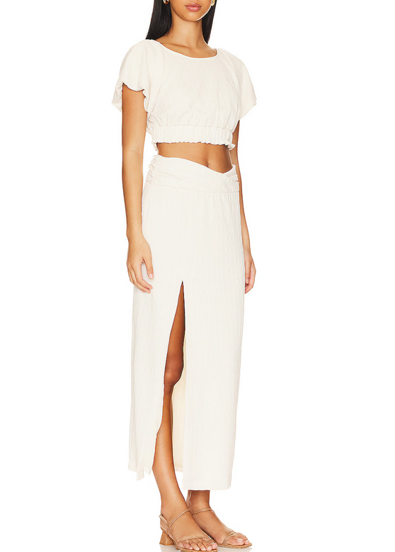 Free People Tovah Crop Top & Maxi Skirt Set