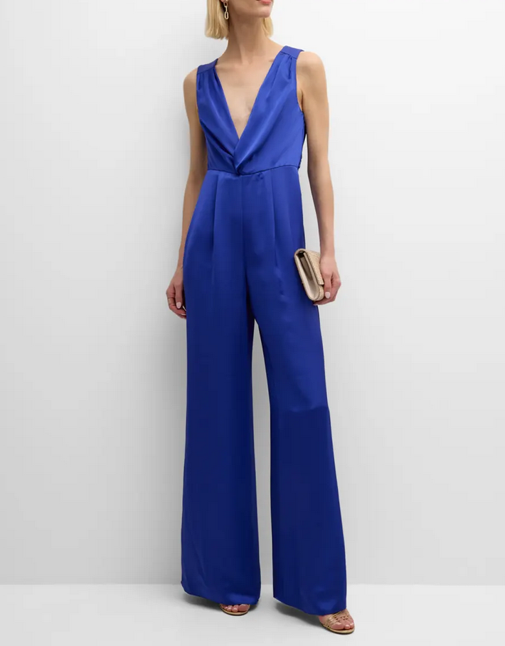 Ramy Brook Meryl Sleeveless Twist Front Jumpsuit