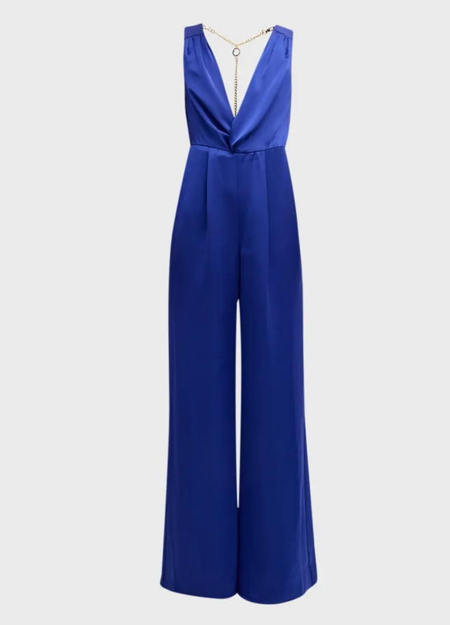 Ramy Brook Meryl Sleeveless Twist Front Jumpsuit