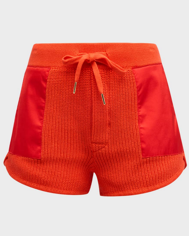 SER.O.YA Uma Cotton Knit Shorts