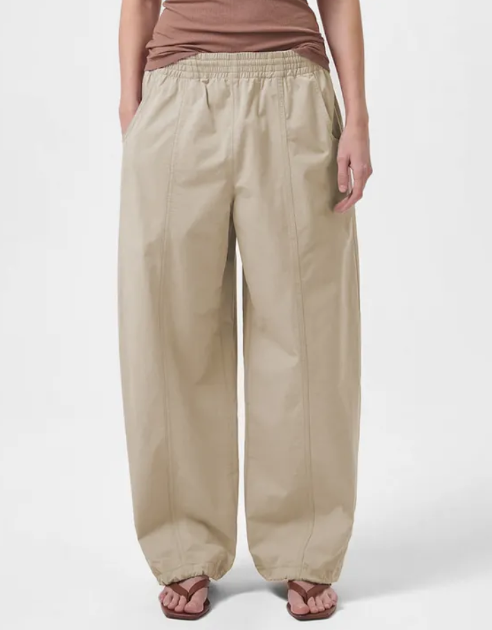 AGOLDE Dakota Cotton Poplin Track Pants