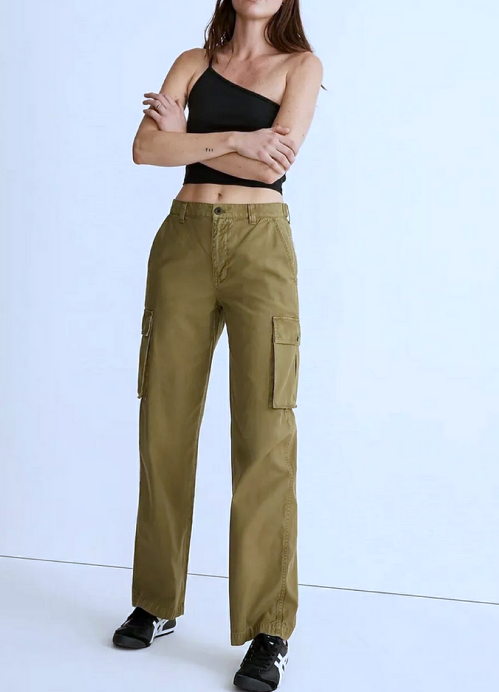 Madewell Low Slung Straight Cargo Pants