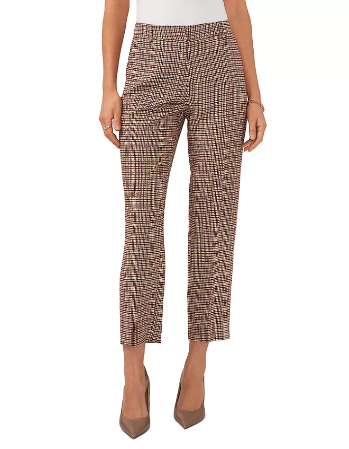 VINCE CAMUTO Tailored Straight Ankle Pants