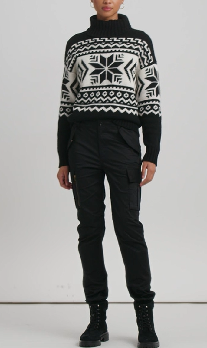 LAUREN RALPH LAUREN Cotton Sateen Cargo Pant