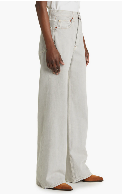 RE/DONE 70s Ultra High Rise Wide Leg Jeans