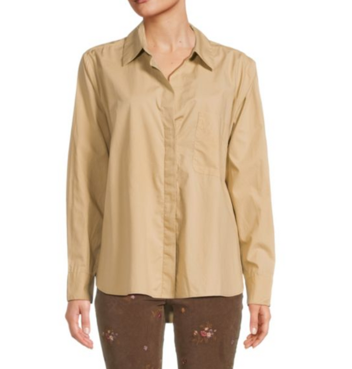 French Connection Relaxed Button Down Shirt