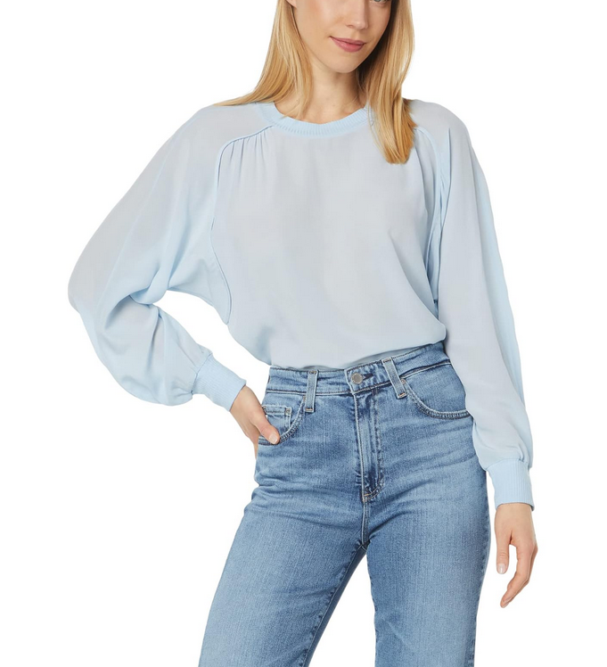 Joie Silk Blake Pullover Blouse