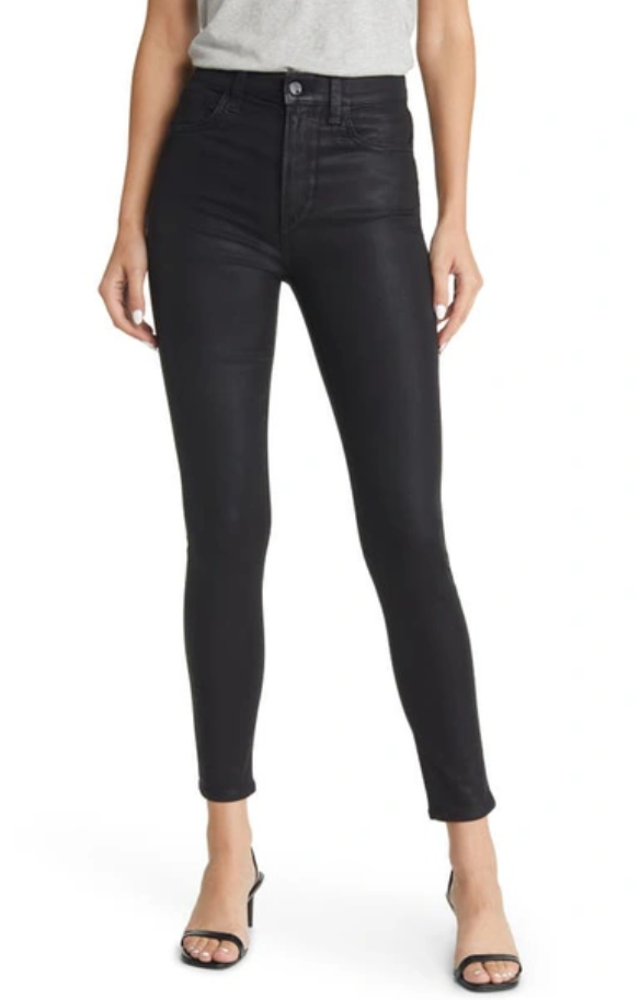 Joe's Jeans The Charlie Skinny Coated Ankle Jeans