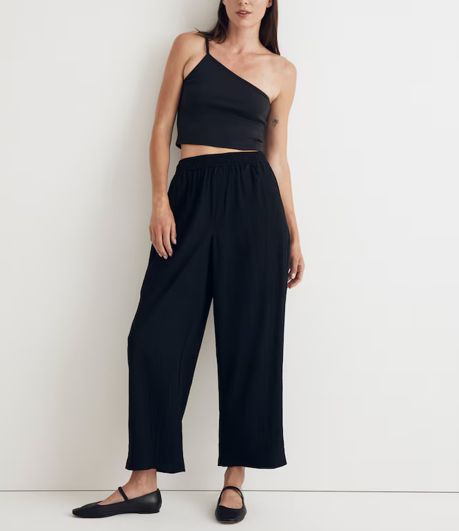 Madewell Crepe Straight Leg Pants