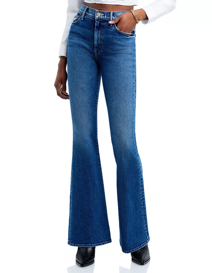 MOTHER The Super Cruiser High Rise Flare Jeans