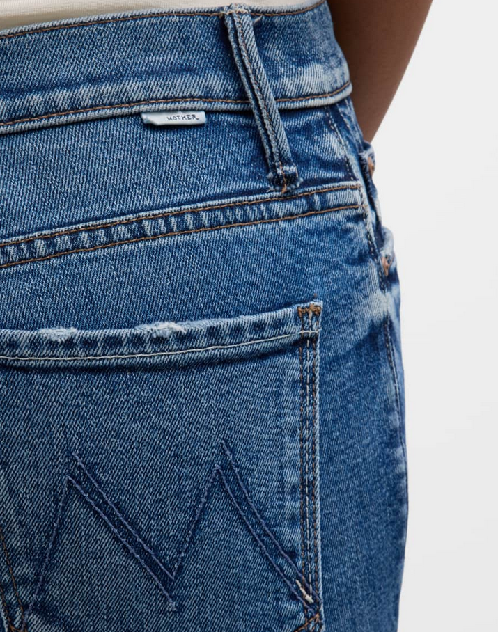 MOTHER The Super Cruiser High Rise Flare Jeans