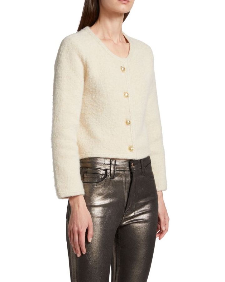 Derek Lam 10 Crosby Keene Crewneck Cardigan