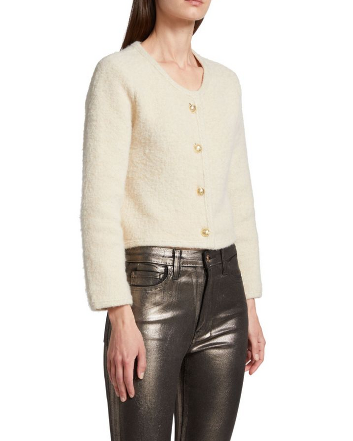 Derek Lam 10 Crosby Keene Crewneck Cardigan