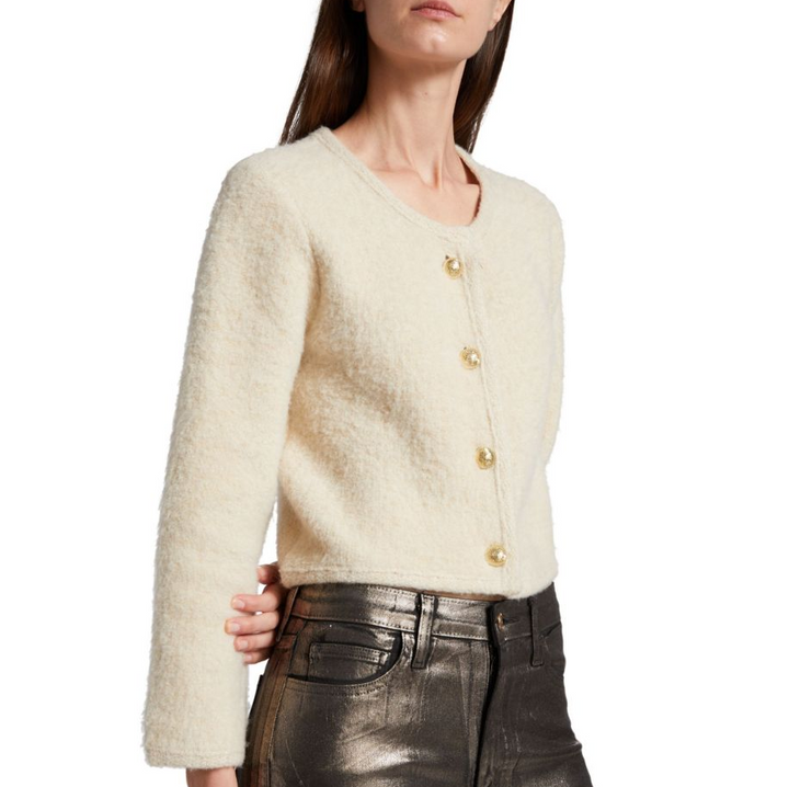 Derek Lam 10 Crosby Keene Crewneck Cardigan