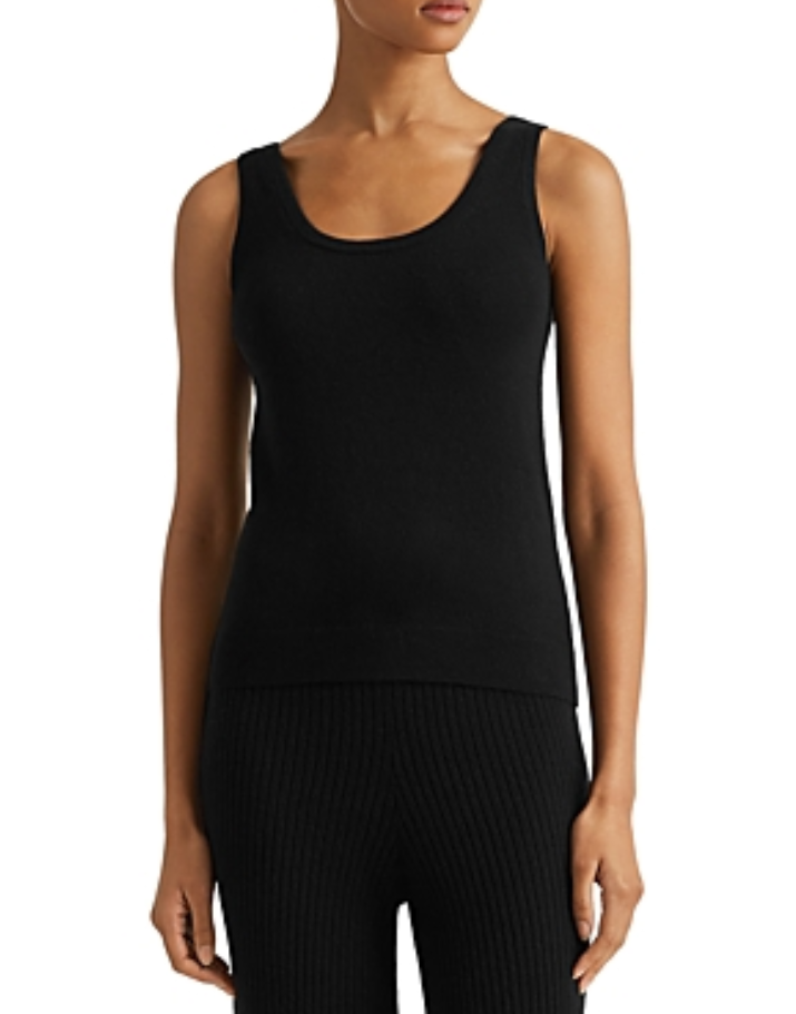 LAUREN RALPH LAUREN Washable Cashmere Sleeveless Tank