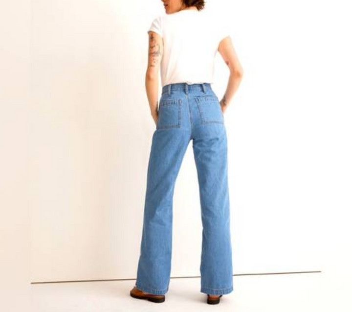 Madewell Relaxed Loose Flare Jeans