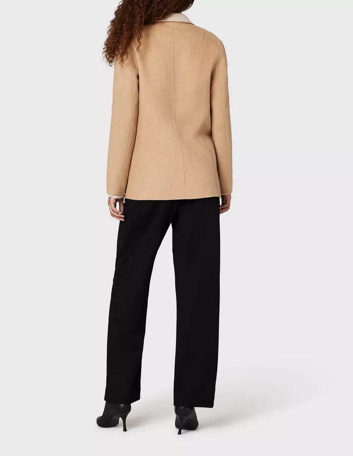 RAG & BONE Margot Single Breasted Virgin Wool Blend Blazer