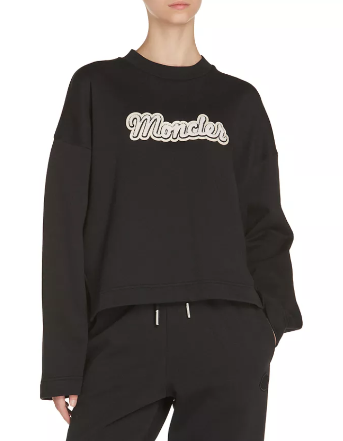 Moncler Crewneck Logo Sweatshirt