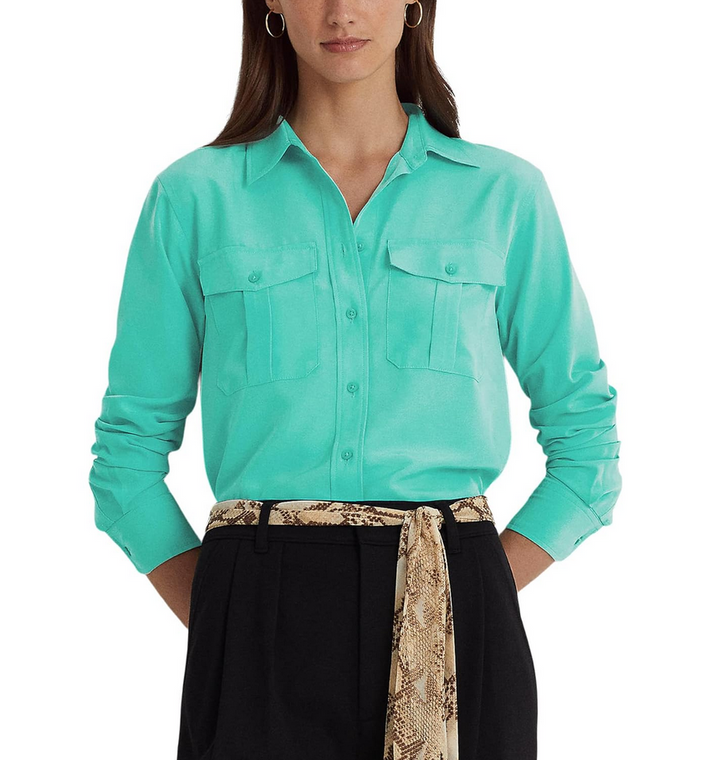 LAUREN Ralph Lauren Crepe Shirt