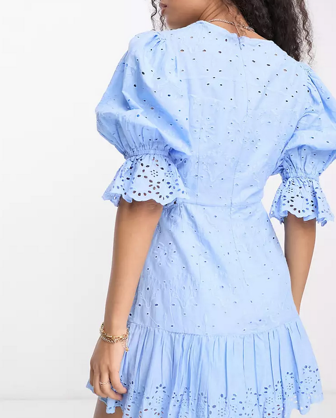 French Connection Cut Out Mini Dress