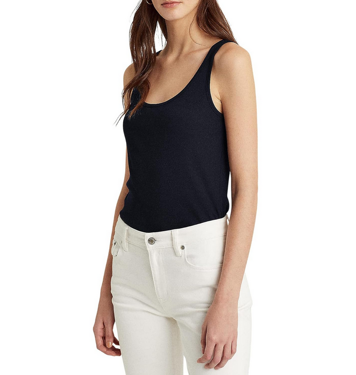 LAUREN RALPH LAUREN Stretch Tank Top