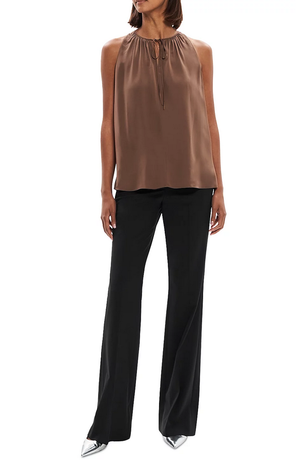 Theory Cutaway Tie Top