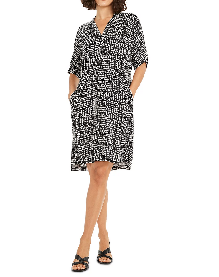 NIC+ZOE Daydream Dot Shirt Dress