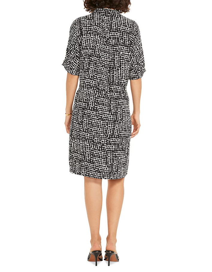 NIC+ZOE Daydream Dot Shirt Dress
