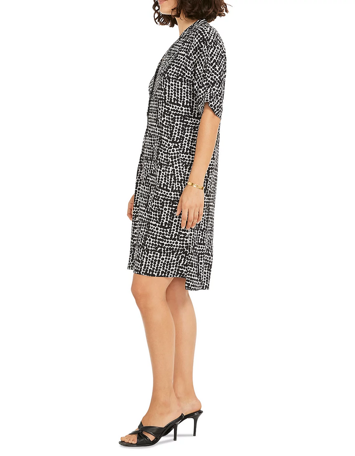 NIC+ZOE Daydream Dot Shirt Dress