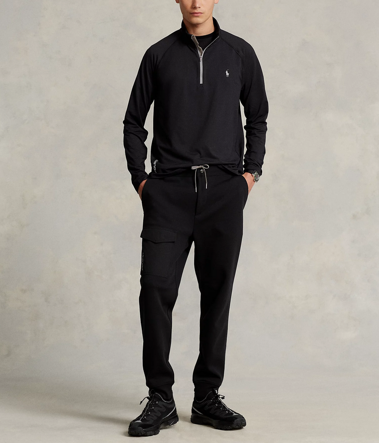 POLO RALPH LAUREN MEN Performance Jersey Quarter-Zip Pullover