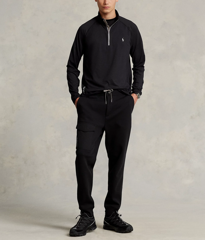 POLO RALPH LAUREN MEN Performance Jersey Quarter-Zip Pullover
