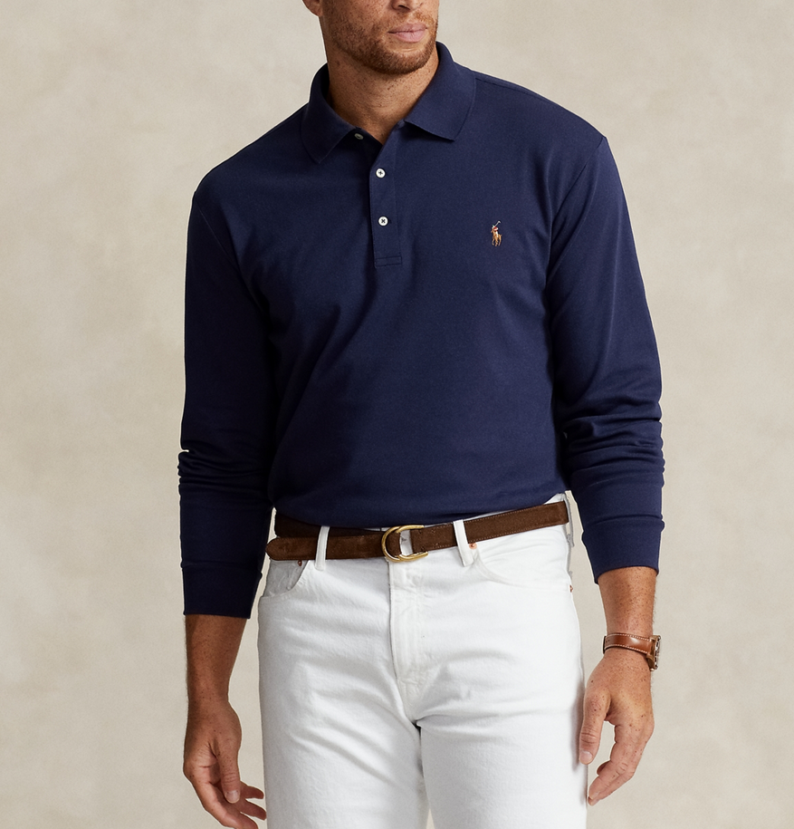 POLO RALPH LAUREN MEN Big & Tall Soft Cotton Polo Shirt