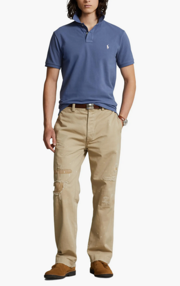 POLO RALPH LAUREN MEN Classic Fit Mesh Polo Shirt