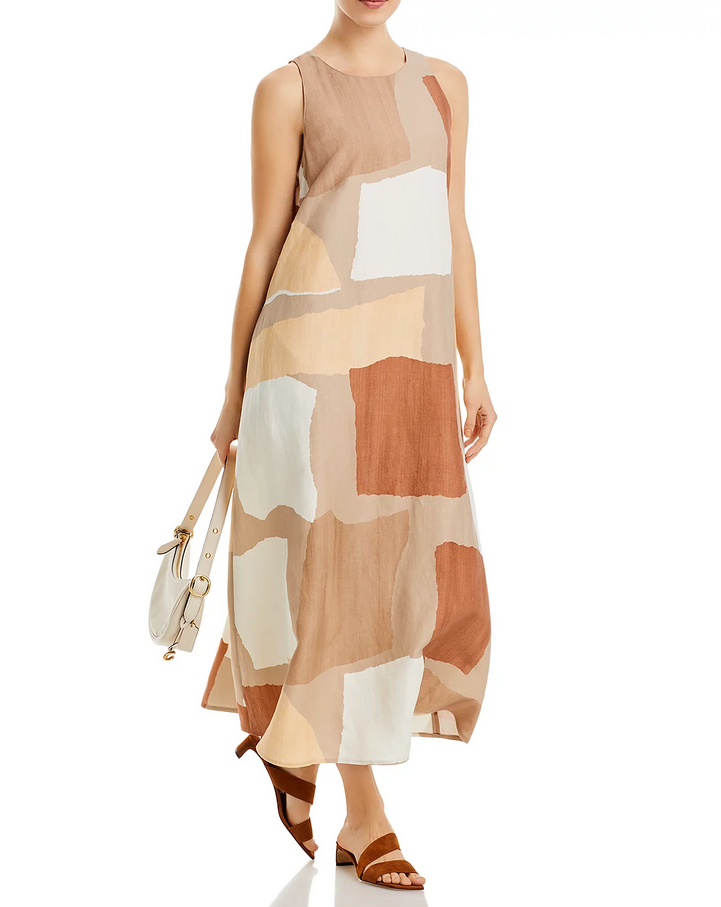 Lafayette 148 New York Printed Maxi Dress