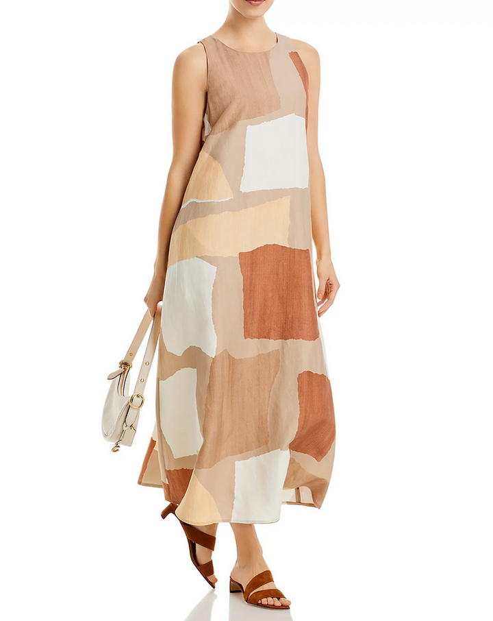 Lafayette 148 New York Printed Maxi Dress
