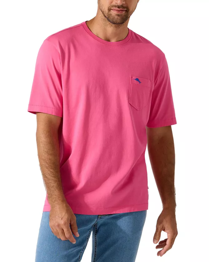 Tommy Bahama MEN Bali Sky Crewneck Pocket T-Shirt