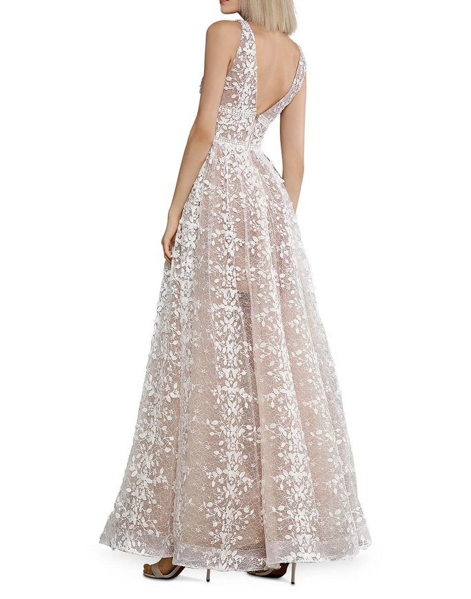 BRONX AND BANCO Megan Lace Maxi Dress