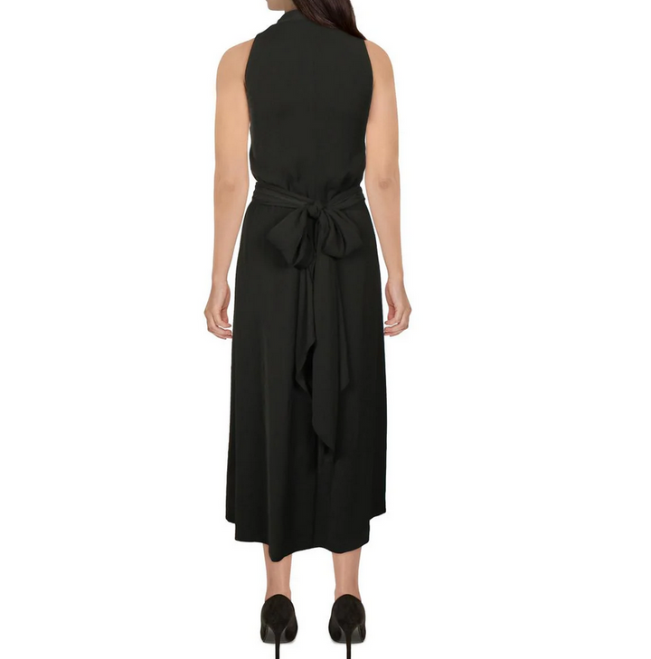 Lauren Ralph Lauren Belted Cocktail Dress