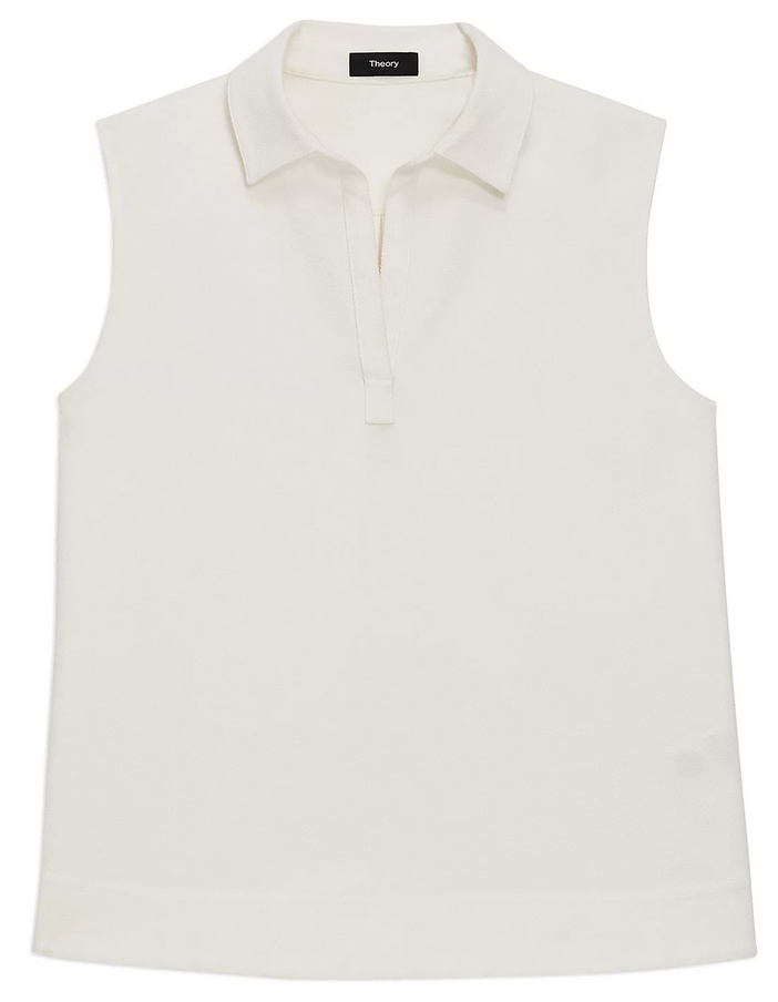 Theory Sleeveless Polo Shirt