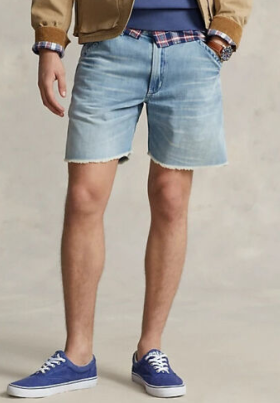 Polo Ralph Lauren MEN Relaxed Fit Denim Shorts