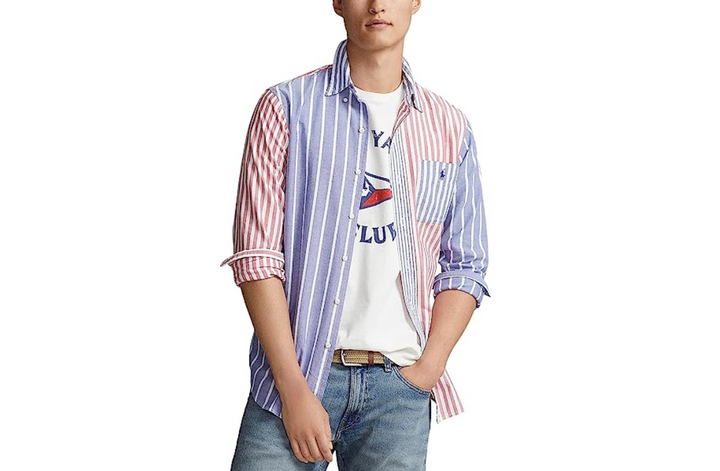 Polo Ralph Lauren MEN's Classic-Fit Gingham Oxford Shirt