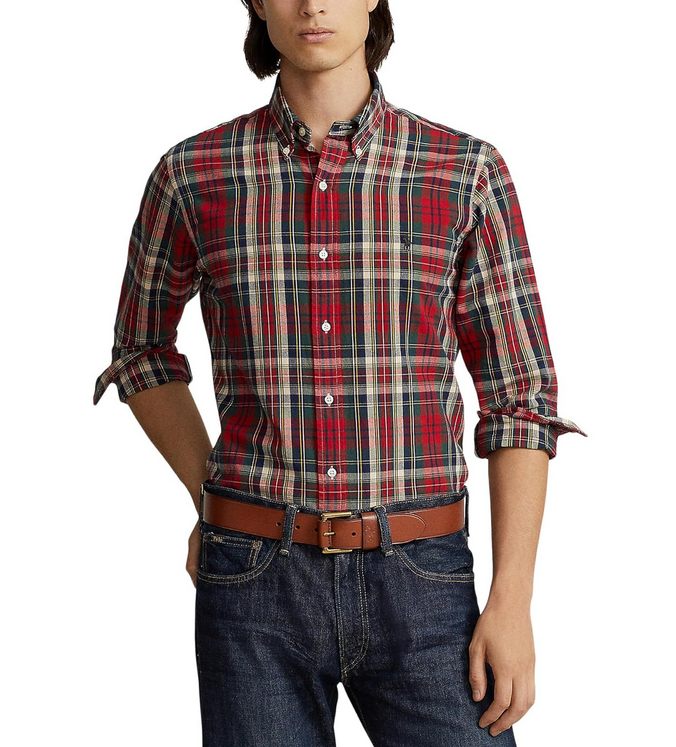 Polo Ralph Lauren Plaid Oxford Shirt