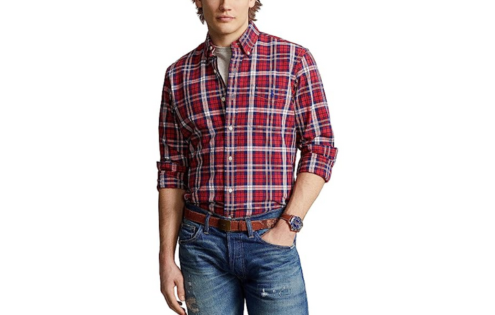 Polo Ralph Lauren Men's Classic-Fit Gingham Oxford Shirt