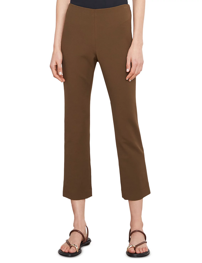 Vince High Waist Cropped Bootcut Pants